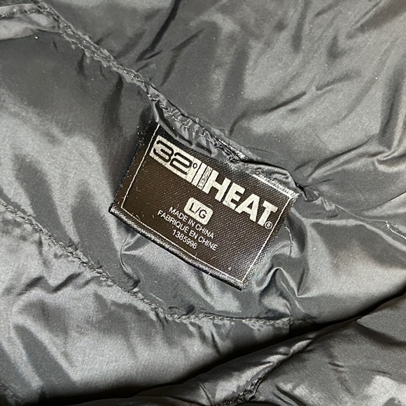 32°Degrees Women Mixed Media Jacket - Black - Picture 2 of 7